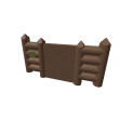 Wood Fence Gate