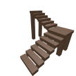 Wood Stairs